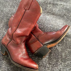 Vintage Frye 2356 Cowboy Boots 8.5D Mens